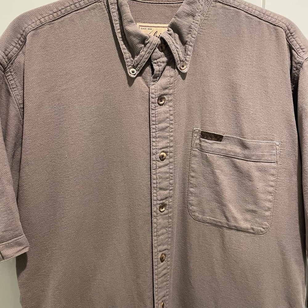 WOOLRICH Men's Button Down Short Sleeved Casual Shirt - Picture 2 of 9